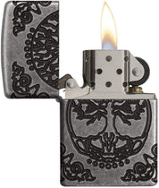 Zippo Armor 360 Multicut Engraving Silver Unisex