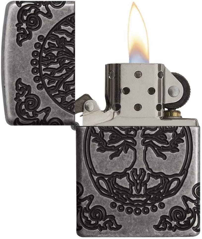 Zippo Armor 360 Multicut Engraving Silver Unisex