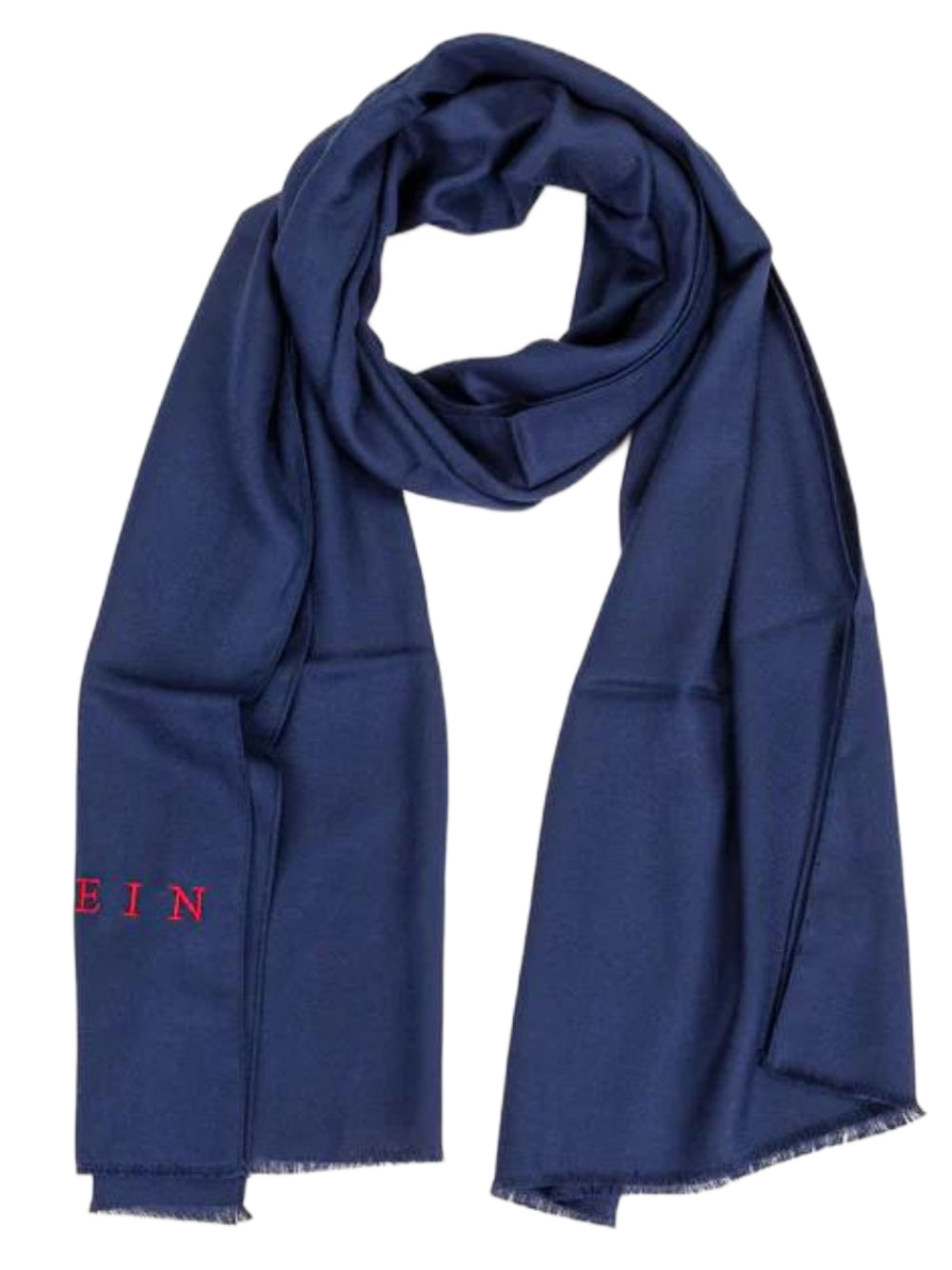 Philipp Plein Viscose Scarf Made in Italy Blue