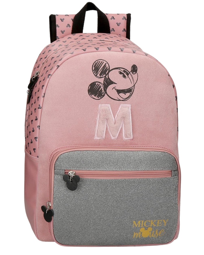 Pepe Jeans Zaino Asilo Disney Mickey The Blogger Rosa Bambino 1