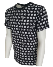 Moschino Swim Maglia Polo Teddybear in Cotone Nero