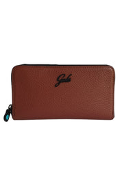 Gabs Zip Wallet Brown Leather