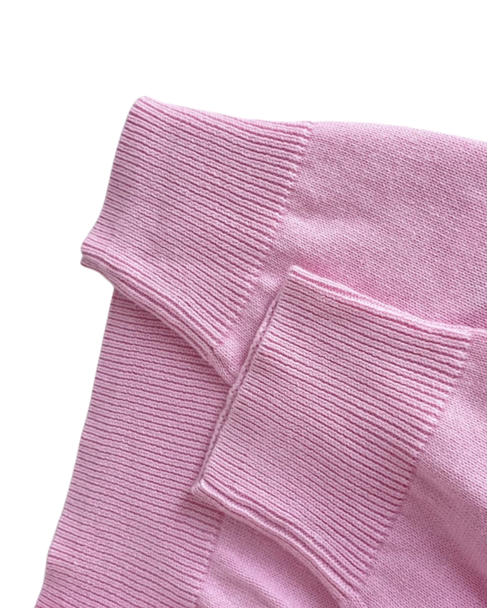 Us Polo Assn. V Neck Pink Men