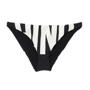 Moschino Swim Bikini Bicolore Fascia Nero