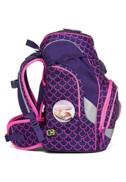 Ergobag Ergonomico Personalizzabile Eco Resistente Acqua Sporco Viola Bambino