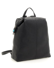 Gabs Zaino Grande con versione Borsa Shopper 100% Pelle Opaco Nero