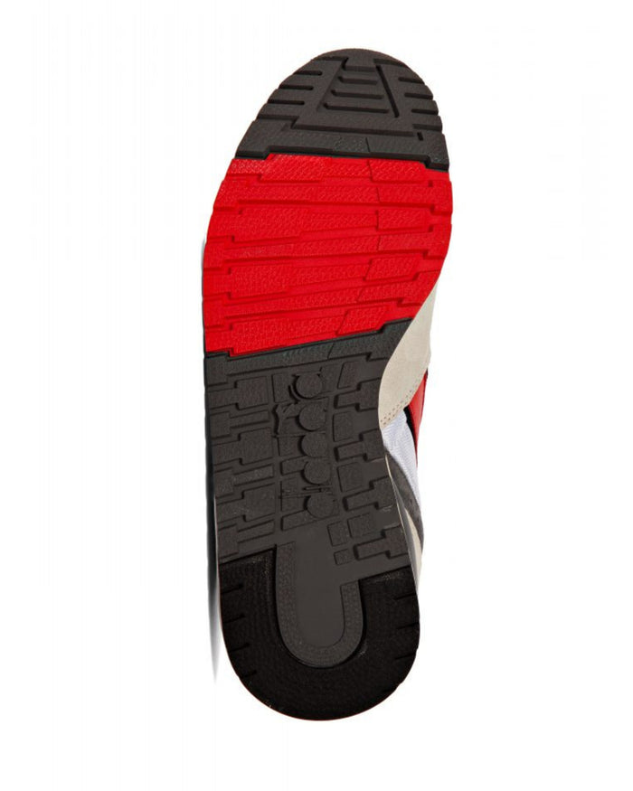 Diadora Sneakers Intrepid OG Pelle Grigio Chiaro/Dettagli Grigio Scuro 6