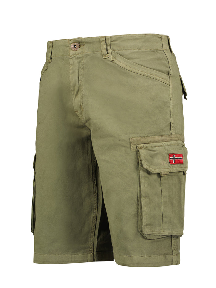 Geographical Norway Pantalone Corto Verde Uomo 2