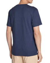 Tommy Jeans TJM Classic Linear Blue Cotton T-shirt