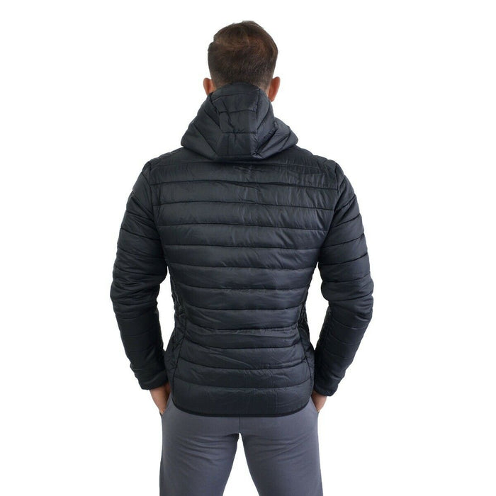 Juventus Ultralight Down Jacket With Hood Black Men 2