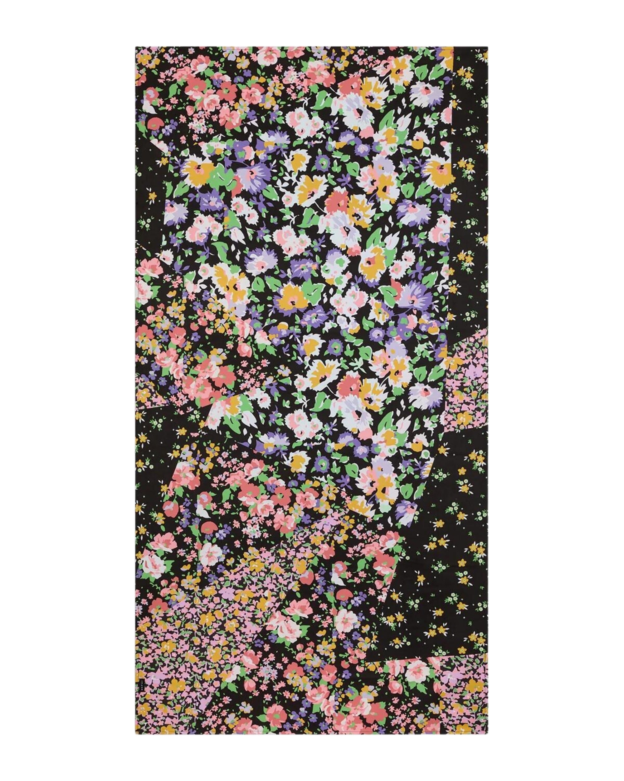 Mefui 'rife' Beach Towel In Reverse Patterned Microfiber Multicolor Women