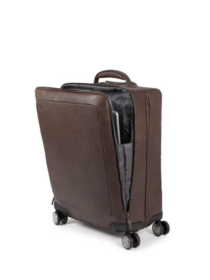 Piquadro Cabina Slim Con Tasca Porta Computer Marrone Unisex 2