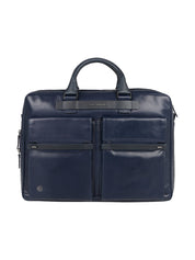 Piquadro Fast-check Two-Handle Laptop Case Blue Men