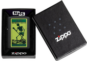 Zippo Ricaricabile Antivento Made In Usa Nel Box Regalo Multicolore Unisex