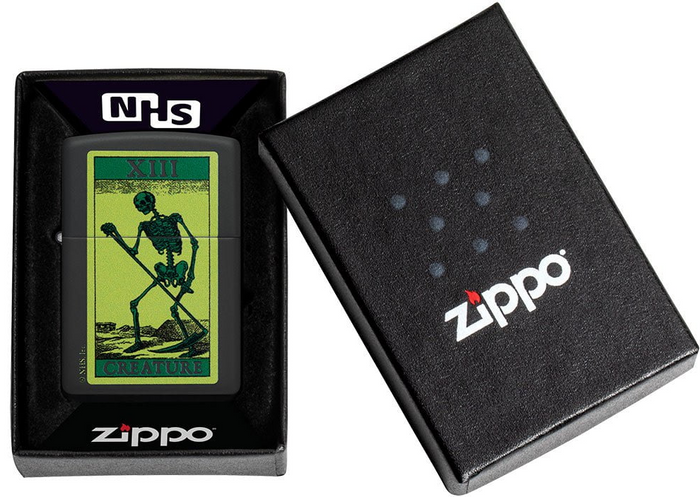 Zippo Ricaricabile Antivento Made In Usa Nel Box Regalo Multicolore Unisex 2