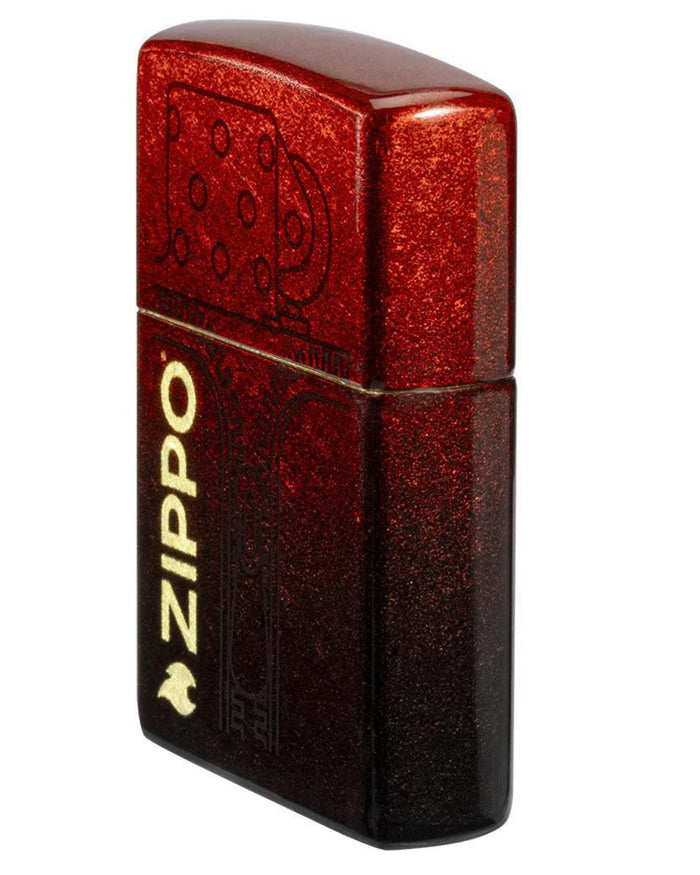 Zippo Limited Numbered 10,000 Worldwide Red Unisex 8