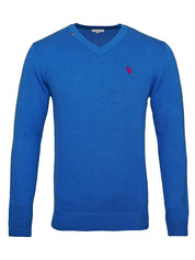 Us Polo Assn. Pullover V-Neck 61391 Blue Men