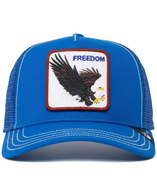 Goorin Bros. Trucker Cap Cappellino Animal Farm 'the Freedom Eagle' Blu Unisex