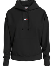 Tommy Hilfiger Maglietta Logo Nero Cotone