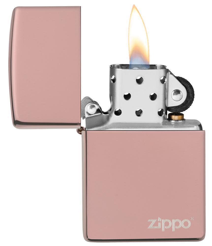 Zippo With Gold Logo Unisex