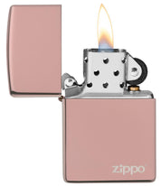 Zippo With Gold Logo Unisex