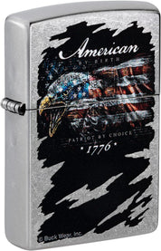 Zippo Refillable Windproof Usa Multicolor Unisex