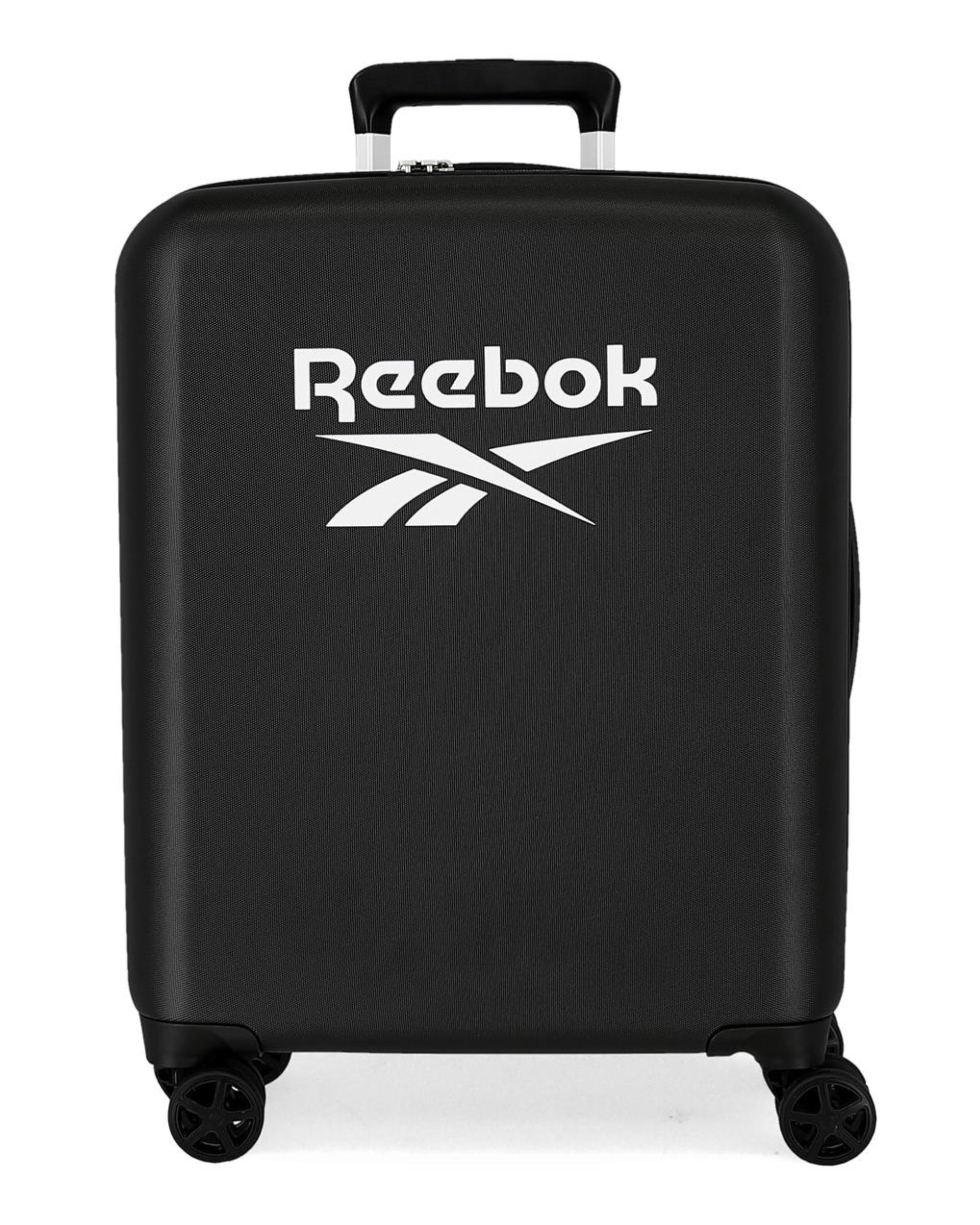 Reebok Roxbury 4 Wheel Black Unisex Cabin Suitcase