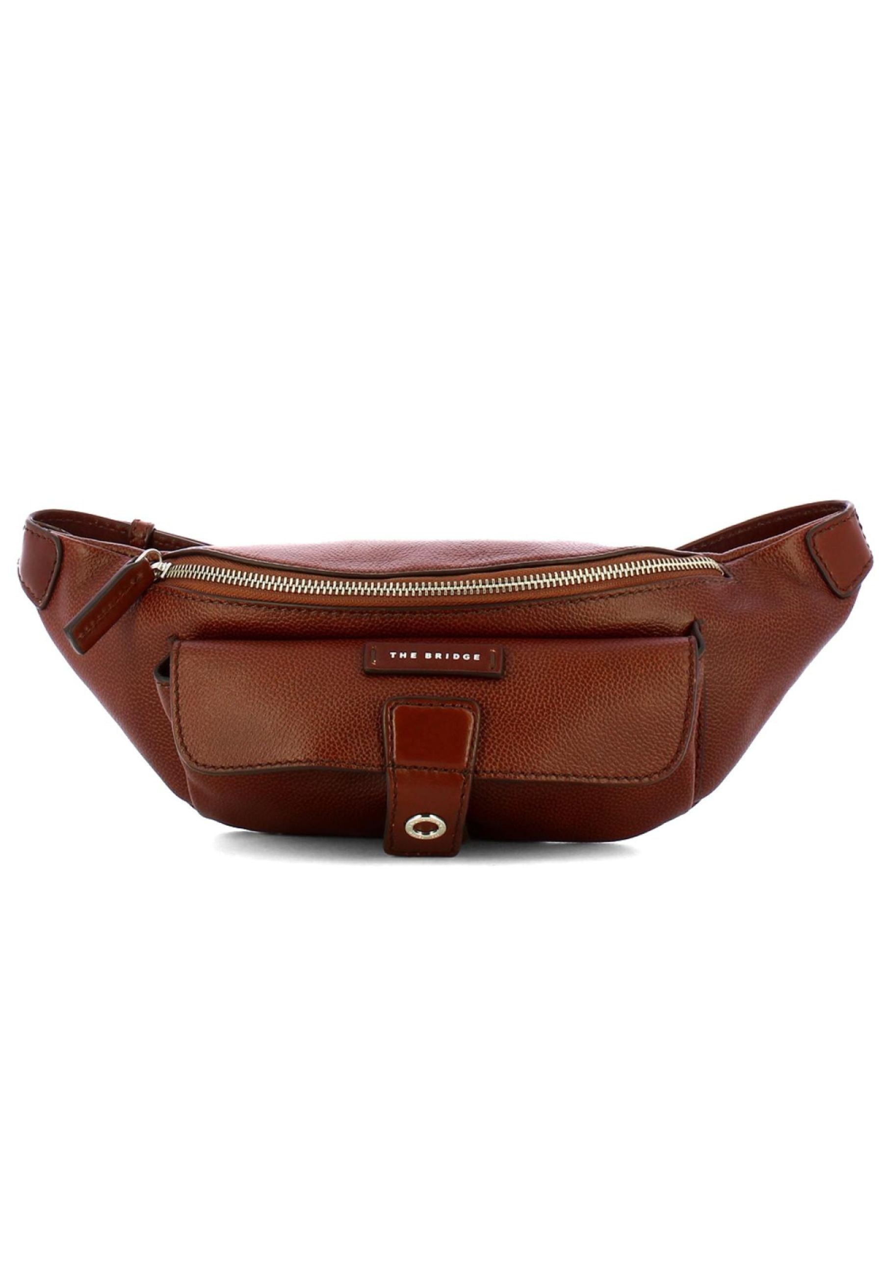 The Bridge Bum Bag In Pelle Marrone Uomo