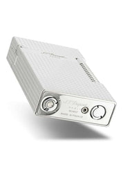 Stdupont Powerful Flame Windproof Rechargeable Silver Unisex