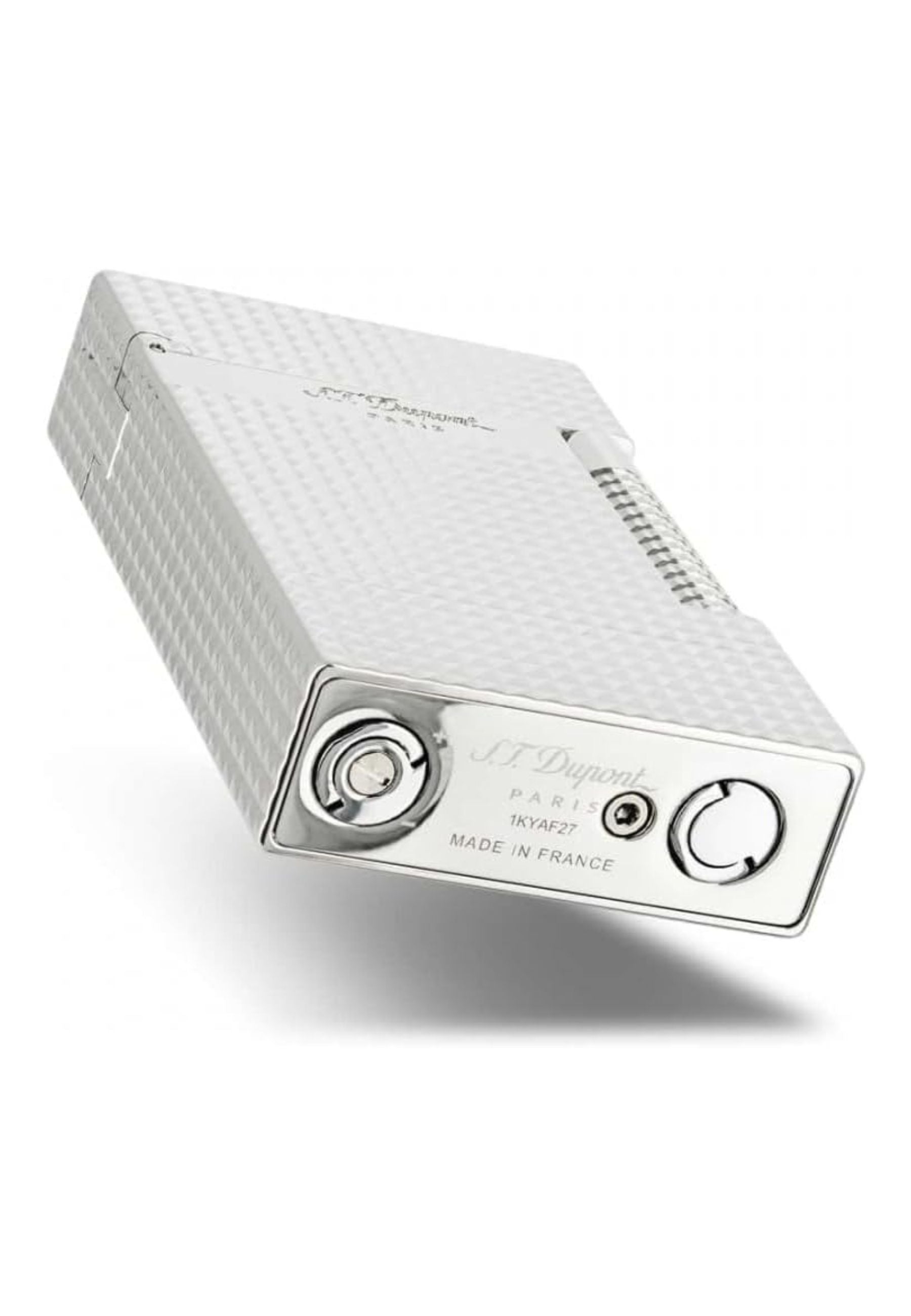 Stdupont Powerful Flame Windproof Rechargeable Silver Unisex