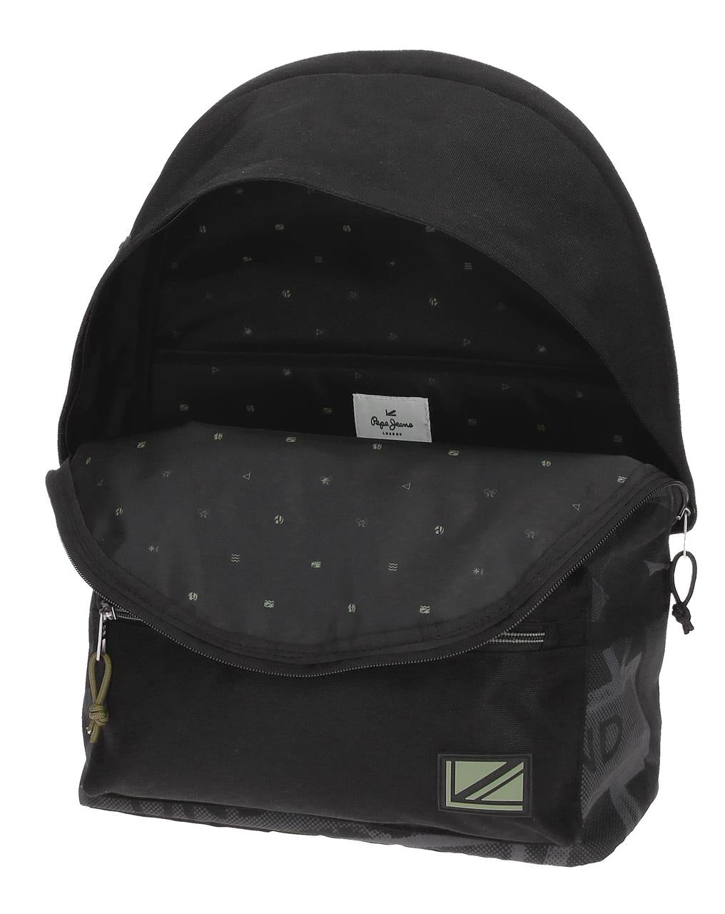 Pepe Jeans Casual Backpack Davis Black Unisex