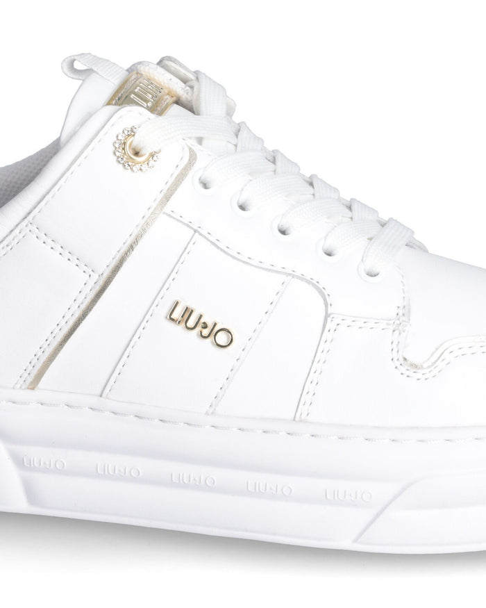 Liu Jo Sneakers Cleo 10 Pelle Bianco 5