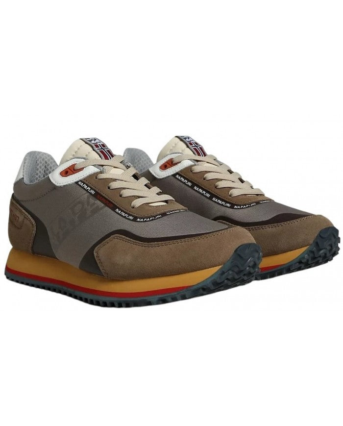 Napapijri Sneaker Running Outdoor NA4GTP Leather Brown