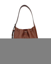 The Bridge Hobo Leather 100% Made In Italy Brown Women