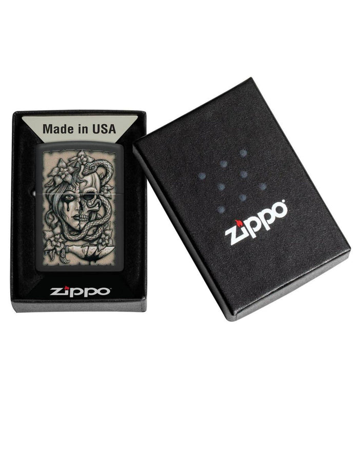 Zippo Ricaricabile, Antivento, Made In Usa Nero Unisex 3