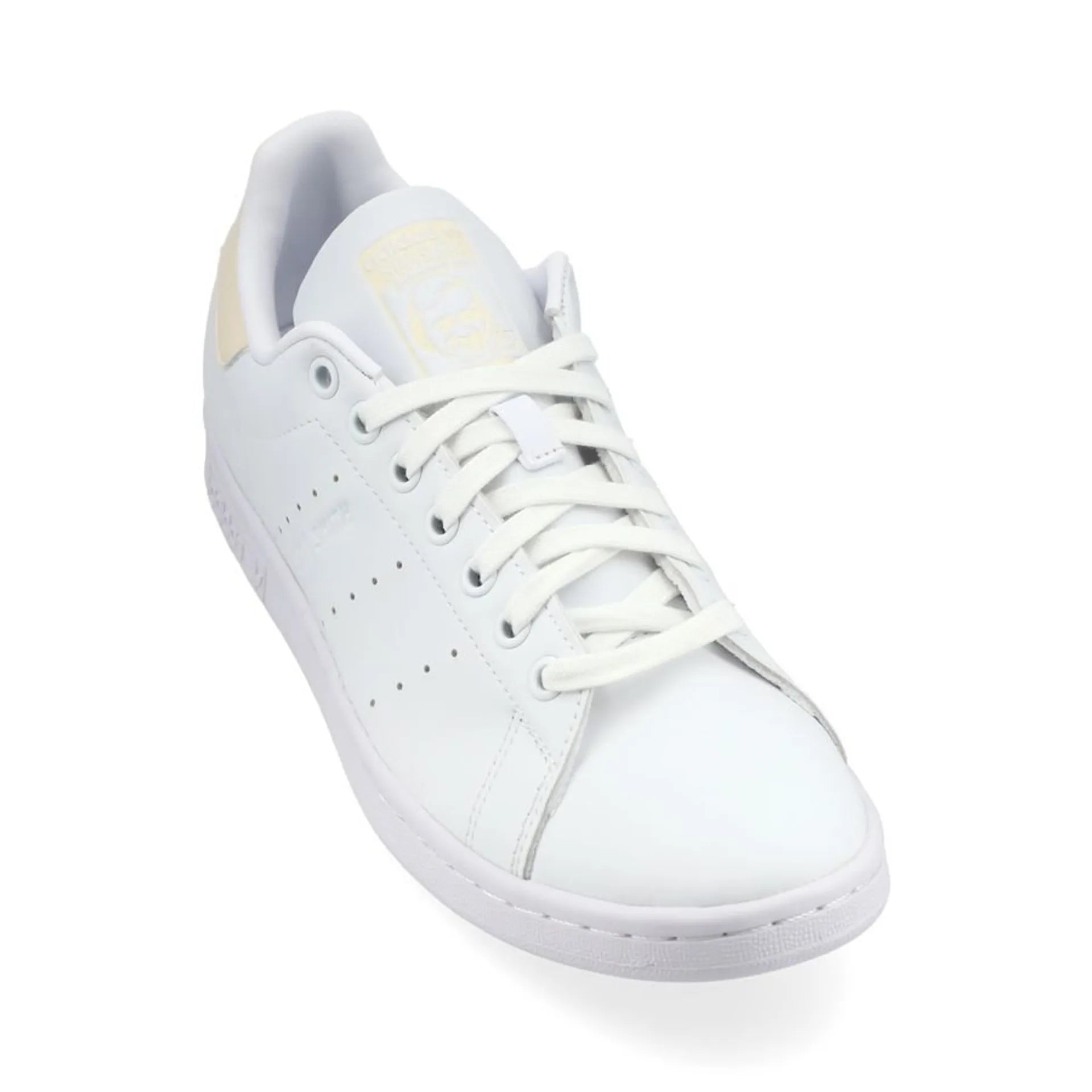 Adidas Sneakers Stan Smith W in Pelle Bianco Dettagli Bianco Donna