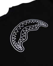 Sprayground Felpa girocollo maglia uomo men limited edition nera Squalo Shark SP827G