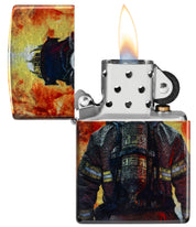Zippo accendino Special Limited Edition pompiere vigile del fuoco fusion 360 gradi 46816