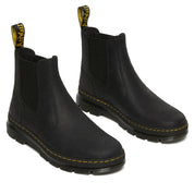 Dr. Martens Stivaletti Embury Black Wyoming in Pelle Nero Uomo