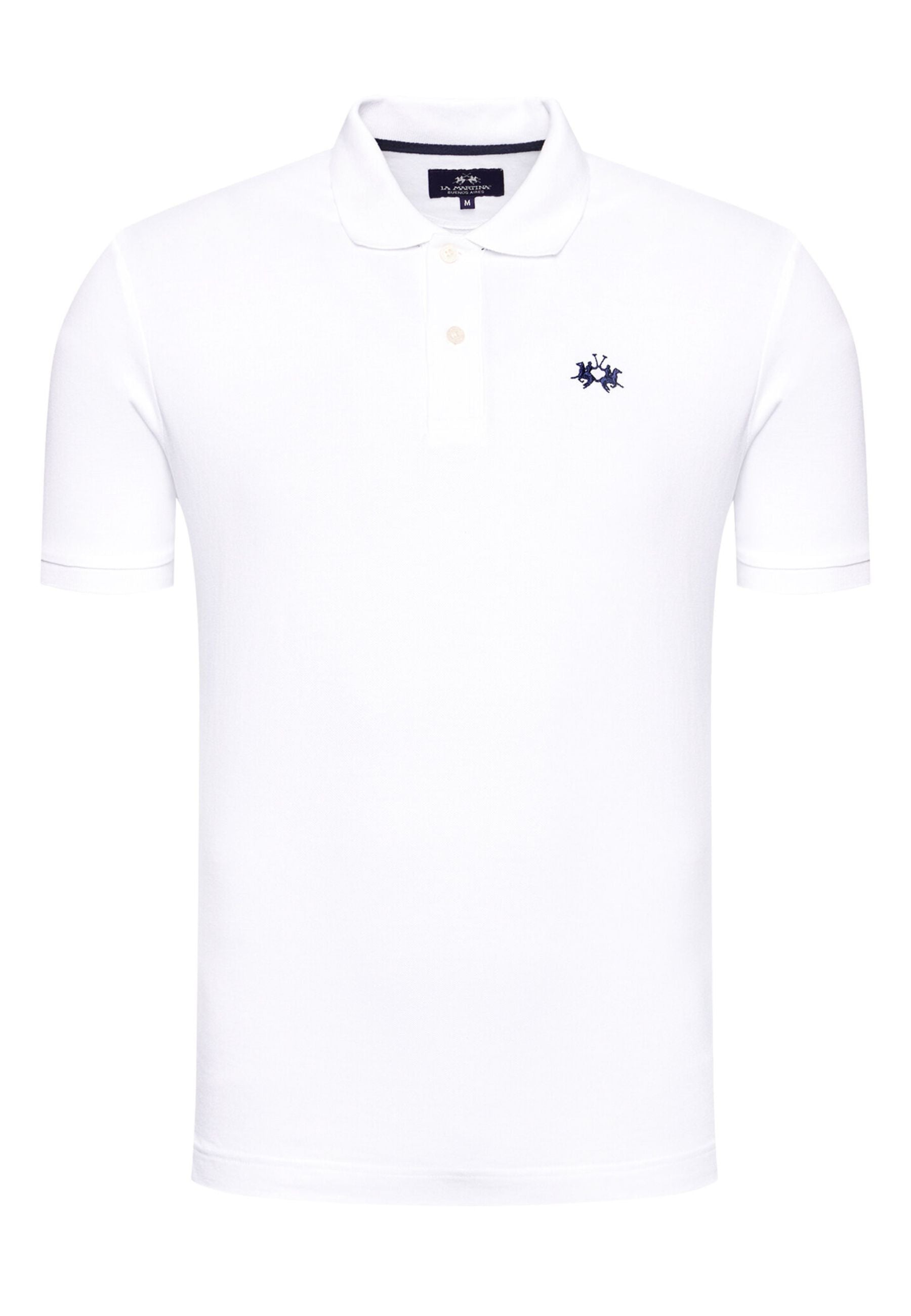 La Martina Polo Short Sleeve Cotton White