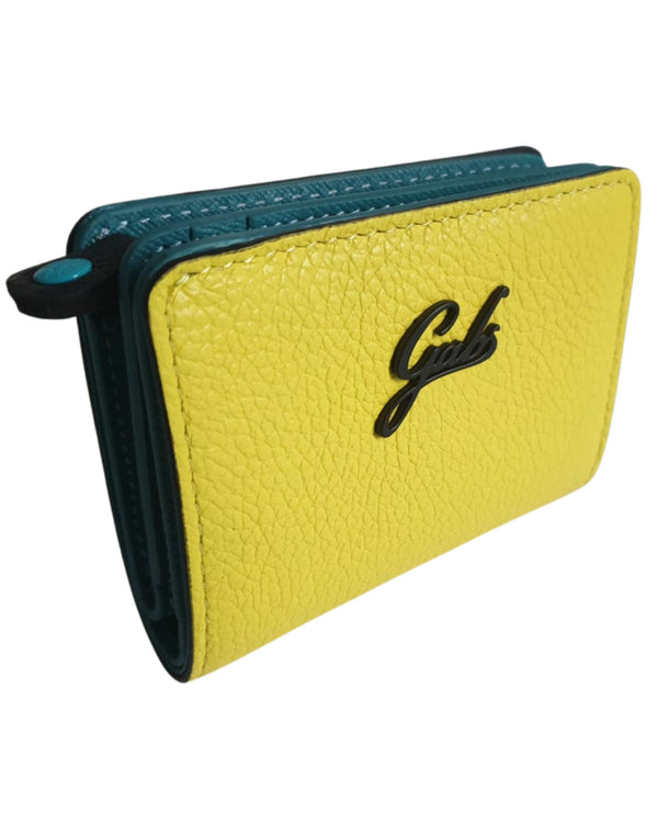 Gabs Portamonete Zip Carte Phone Giallo Donna