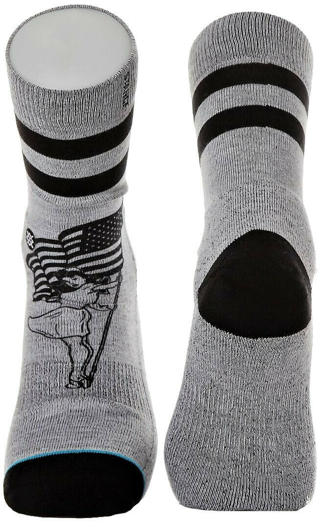 Stance Athletic Combed Cotton Socks Grey Men