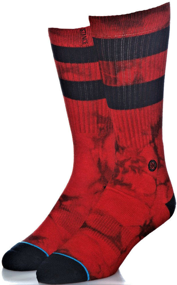 Stance Calze Athletic Combed Cotton Rosso Uomo