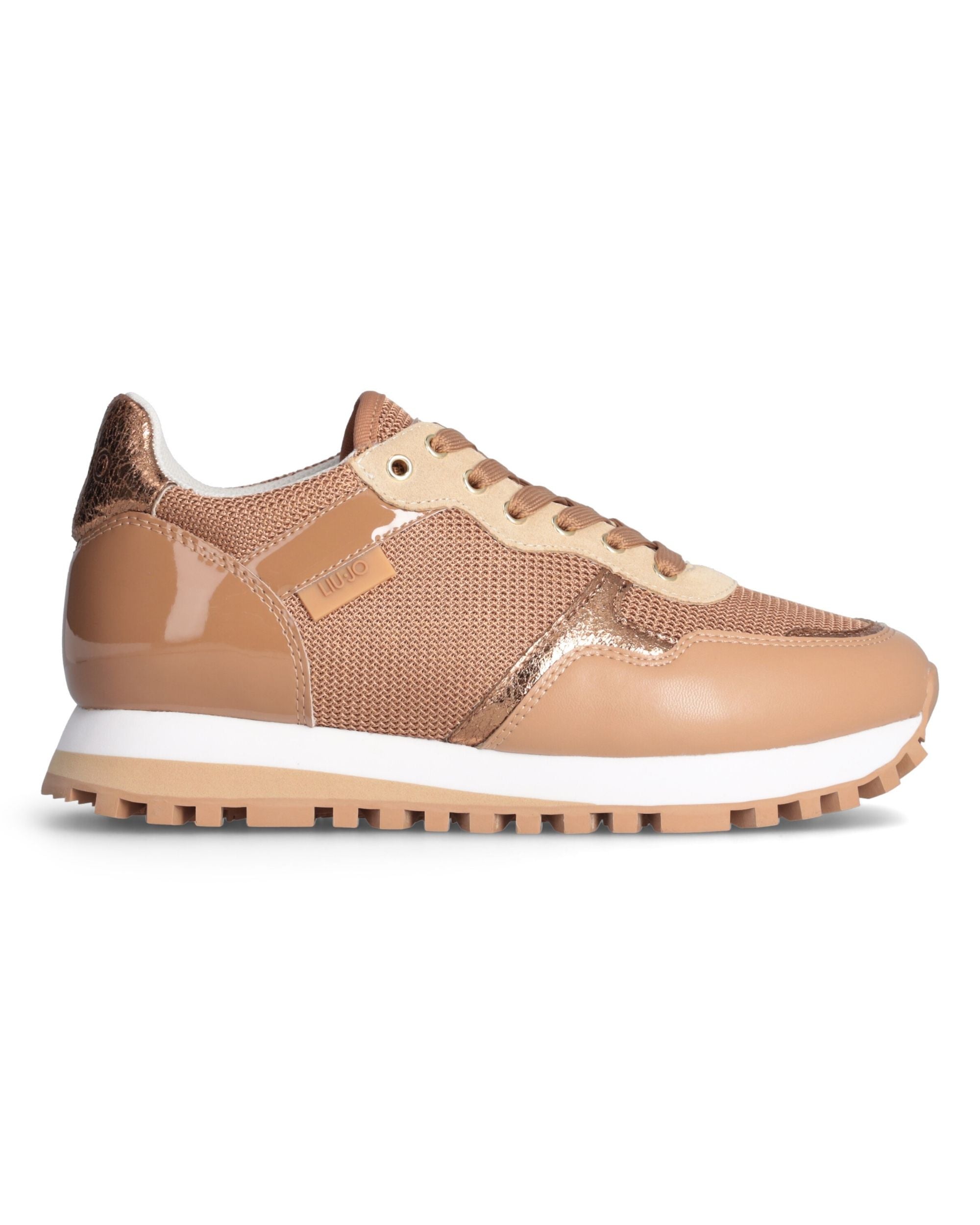 Liu Jo Sneakers Wonder Pelle Beige