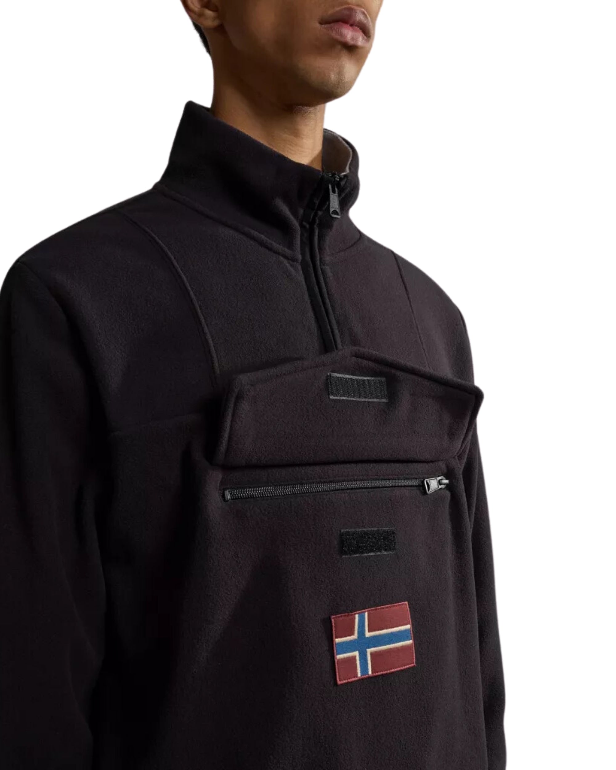 Napapijri Burgee Hoodless Jacket Black