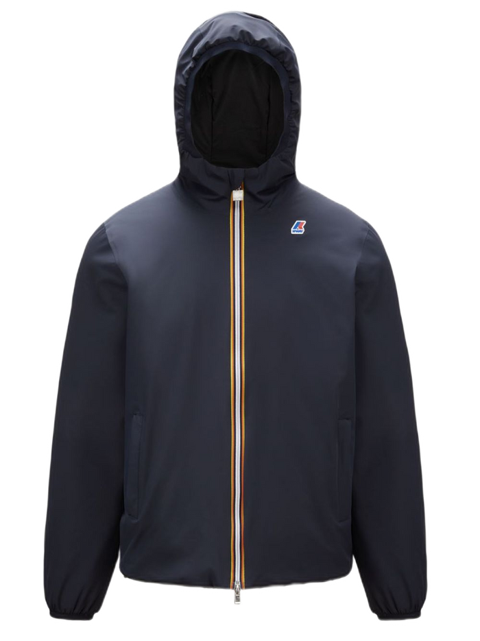 K-way Jacques Warm Double Reversibile Giubbotto Parka Blu Uomo 1