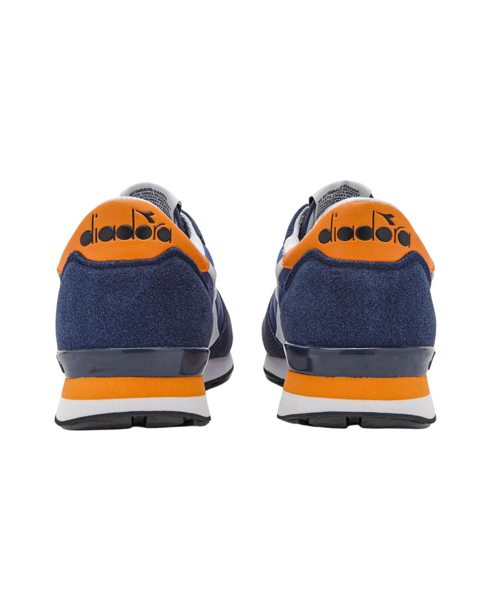 Diadora Sneaker Camaro in Nylon e Suede Blu 4