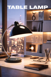 A.G. Spalding & Bros lampada tavolo Table Desk Lamp Black nera 40W E14 230v 880605U900