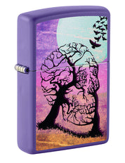 Zippo Skeleton Tree Purple Unisex