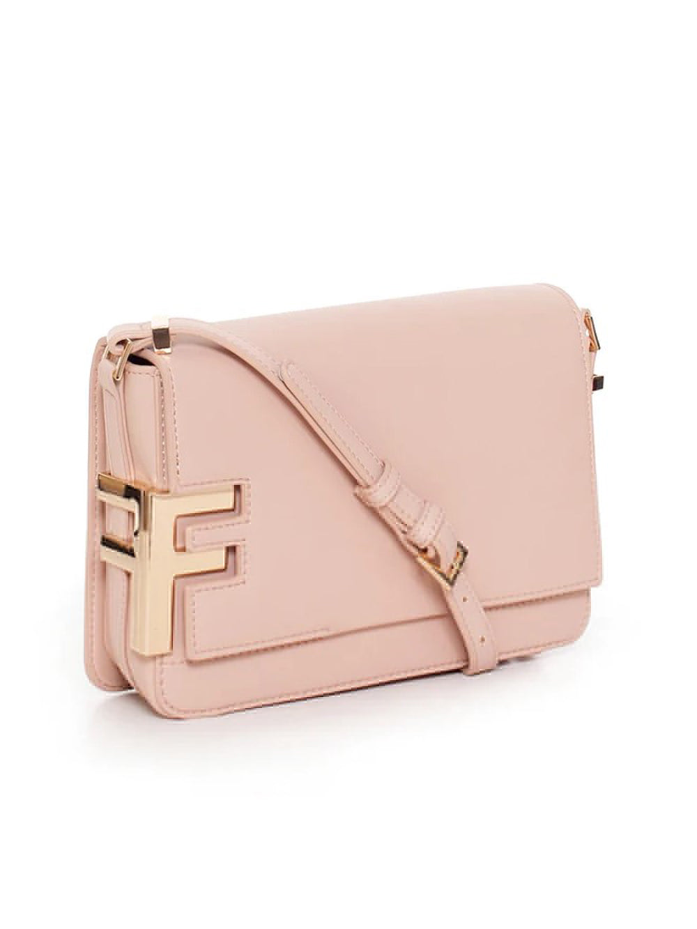 Fracomina Shoulder Bag Tracolla Rosa Donna